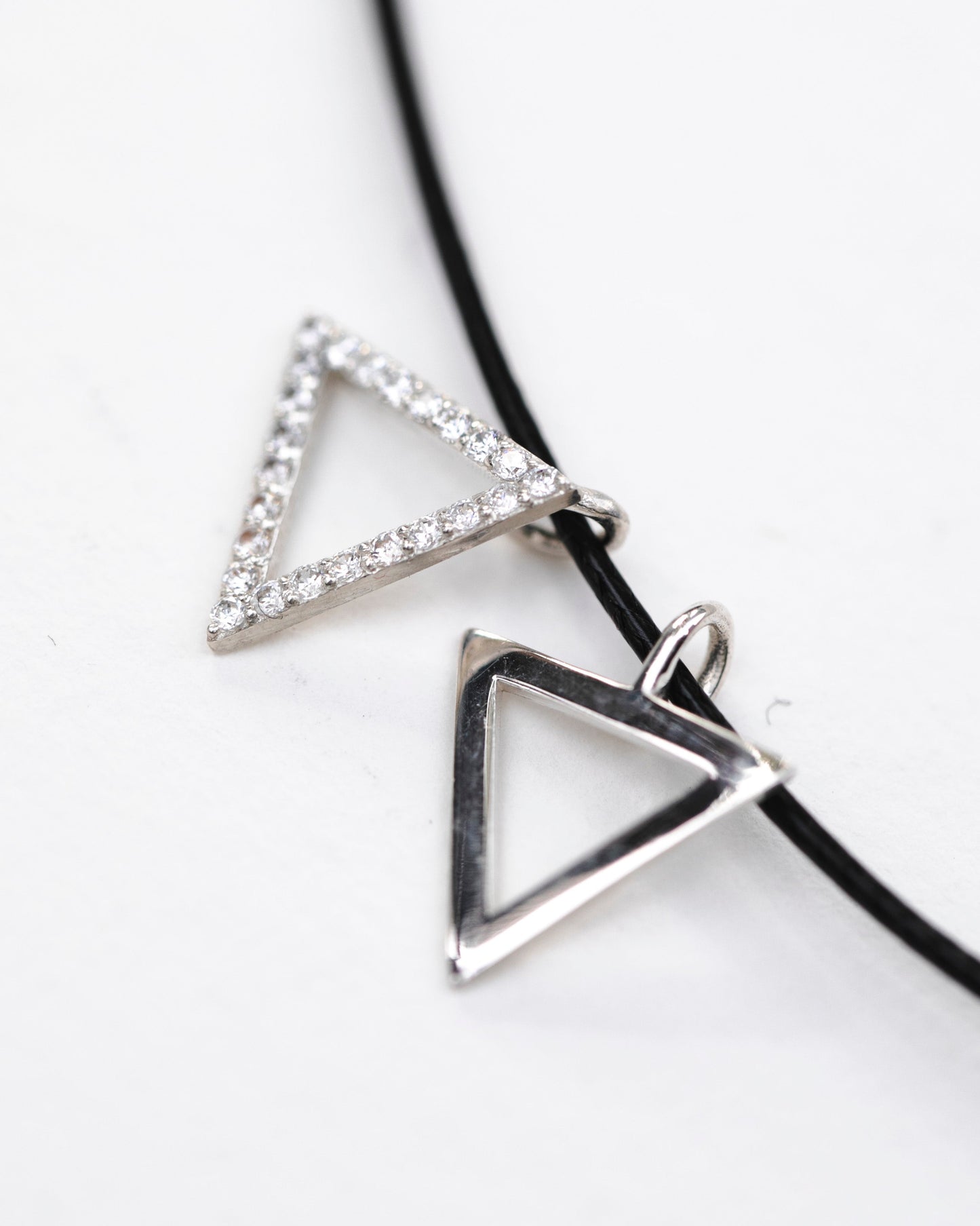 Sterling Silver & Zircon Magen David