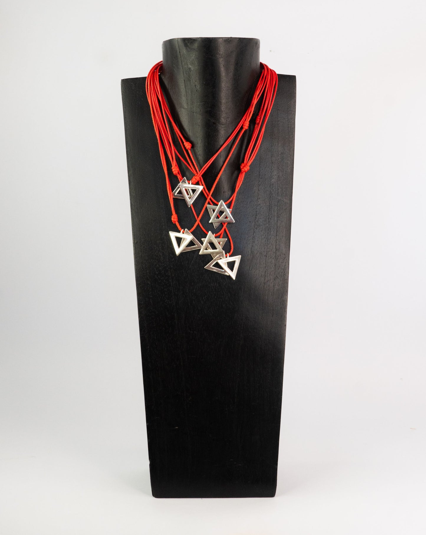 Large Silver Magen David Necklace