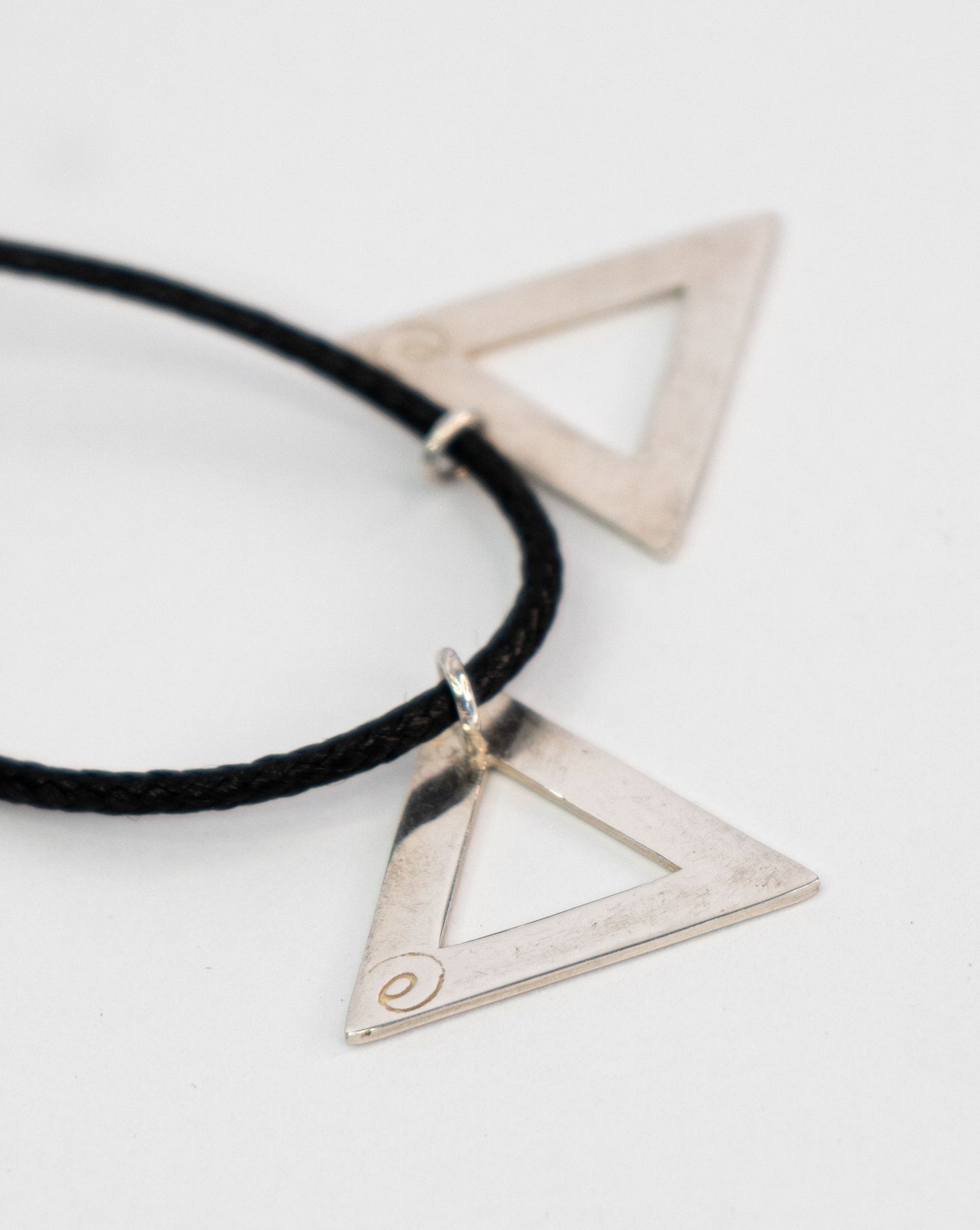 Large Silver Magen David Necklace