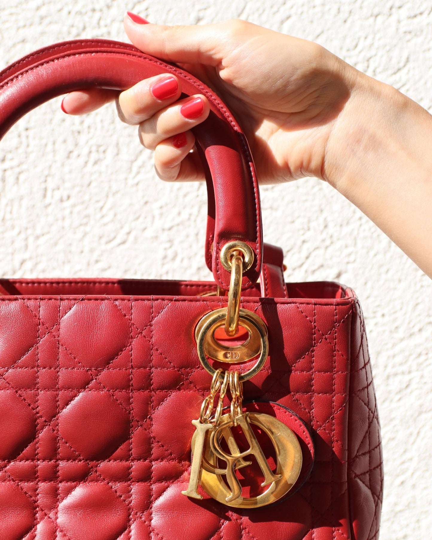 Red Lady Dior Bag