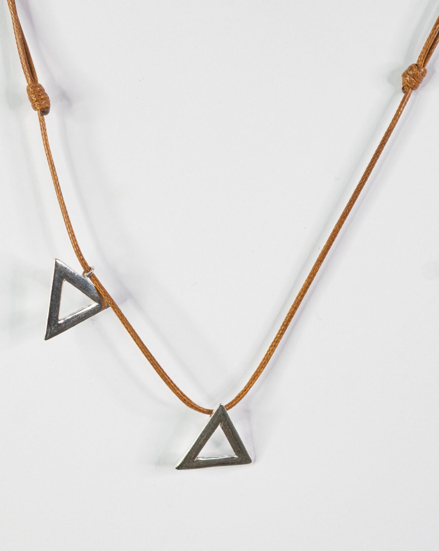 Large Silver Magen David Necklace