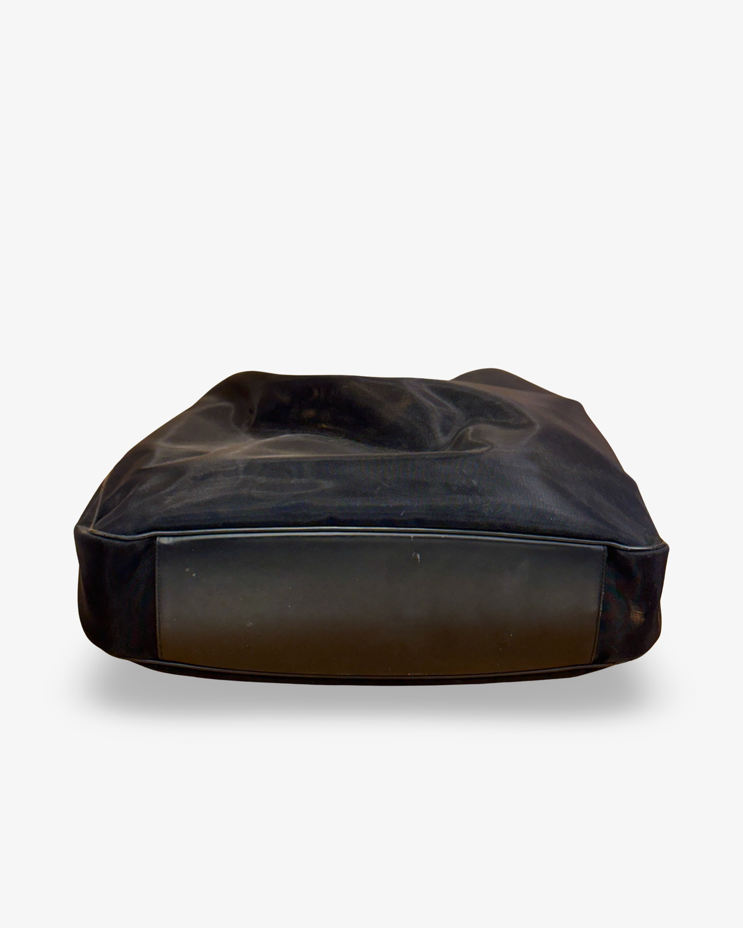 GUCCI Black Nylon with Bamboo Handle