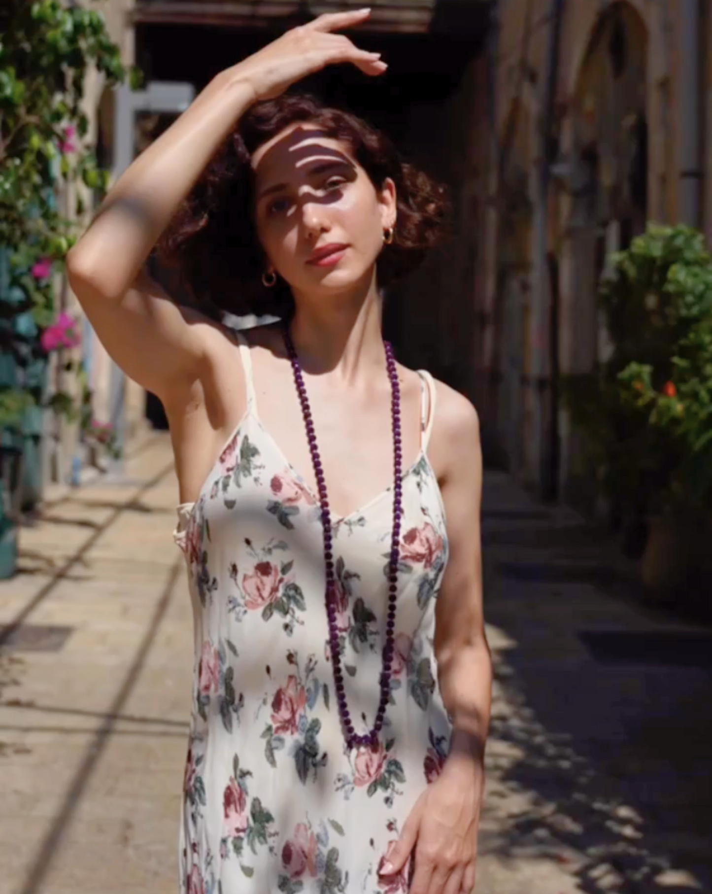 Floral Print Slip Dress