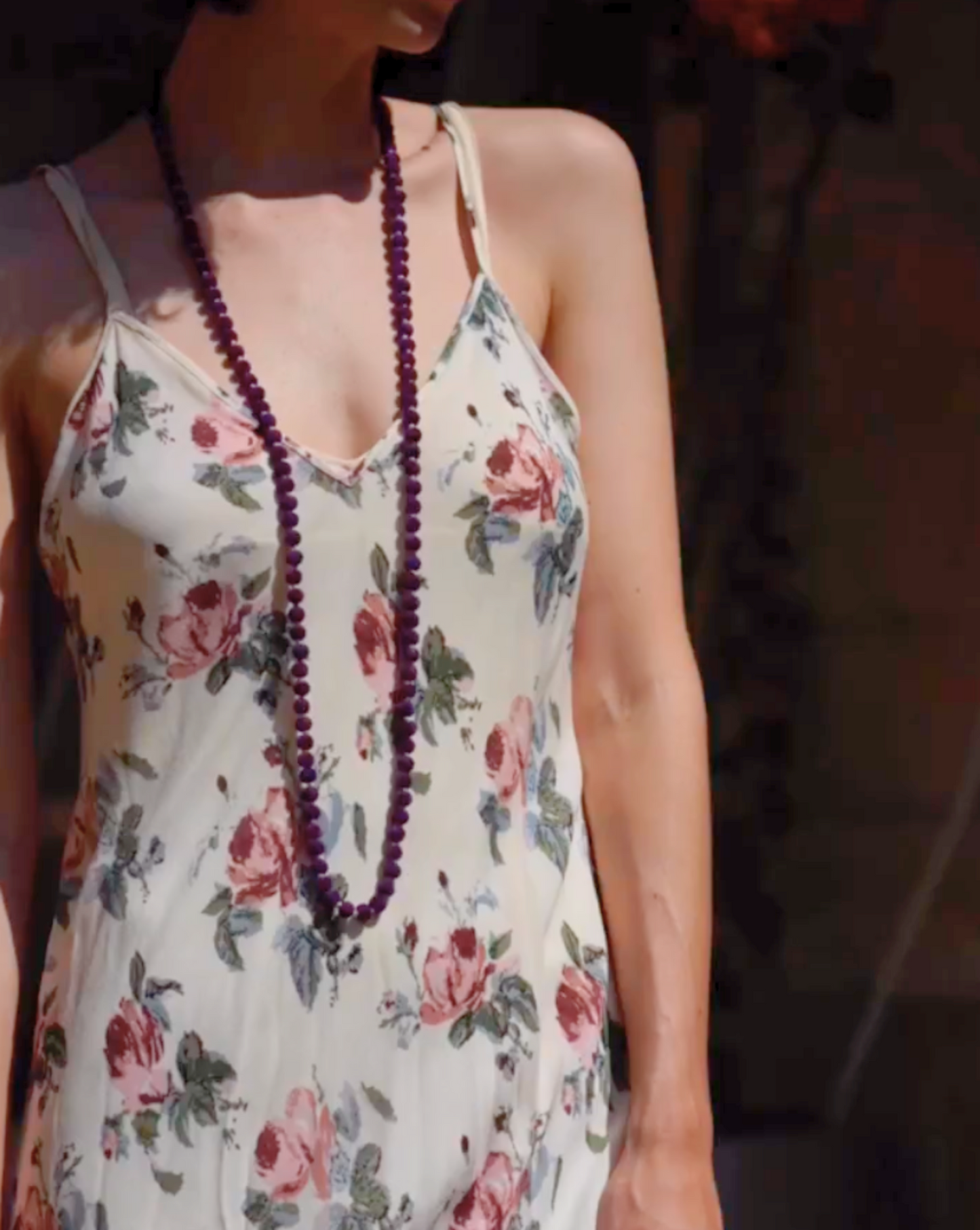 Floral Print Slip Dress