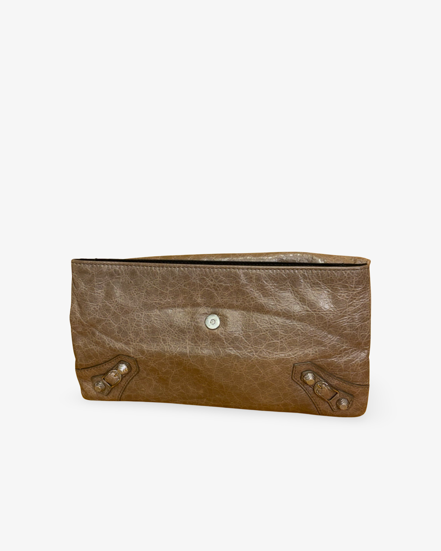 Balenciaga envelope clutch size sales