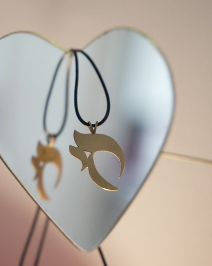 Small Gold Haï Necklace