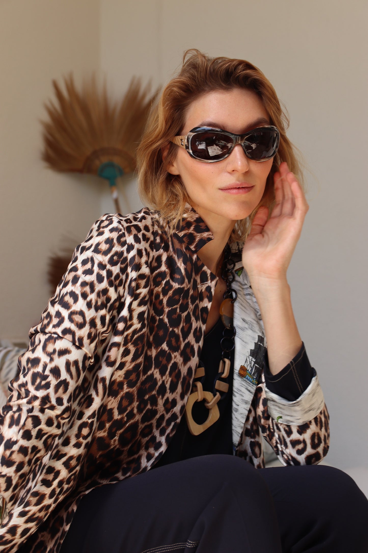 Chanel Quilted Leather CC sunglasses