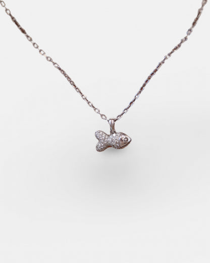 Chopard White Gold Happy Fish with Diamonds