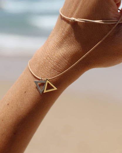 Small Gold & Silver Magen David