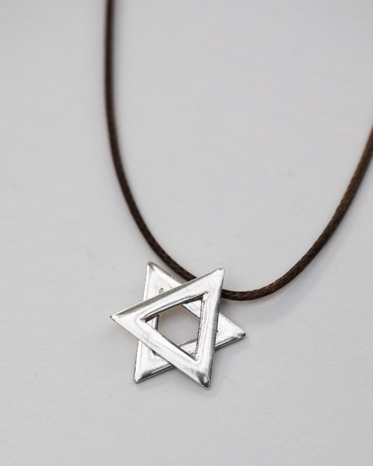 Large Silver Magen David