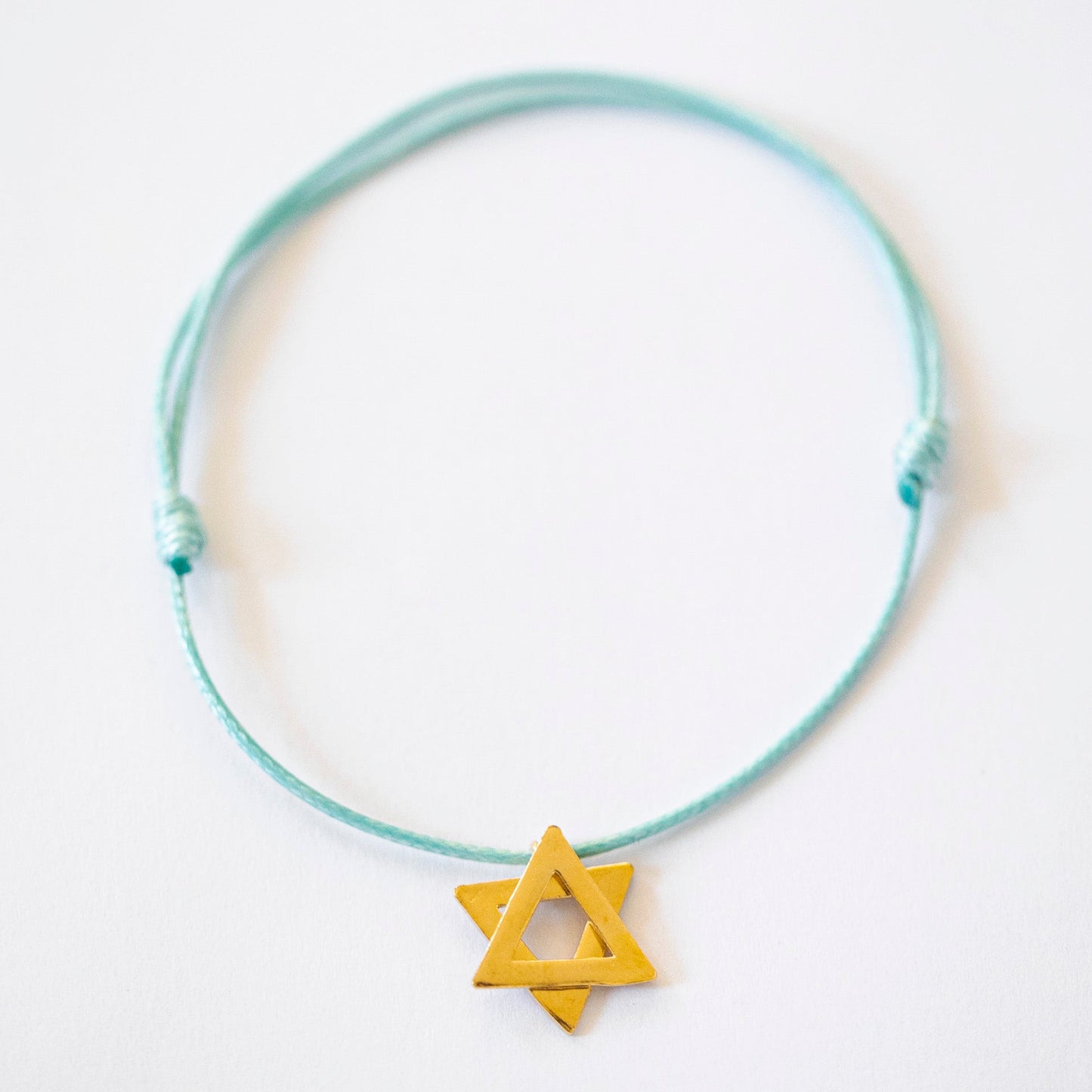 Magen David Gold Plated Bracelet