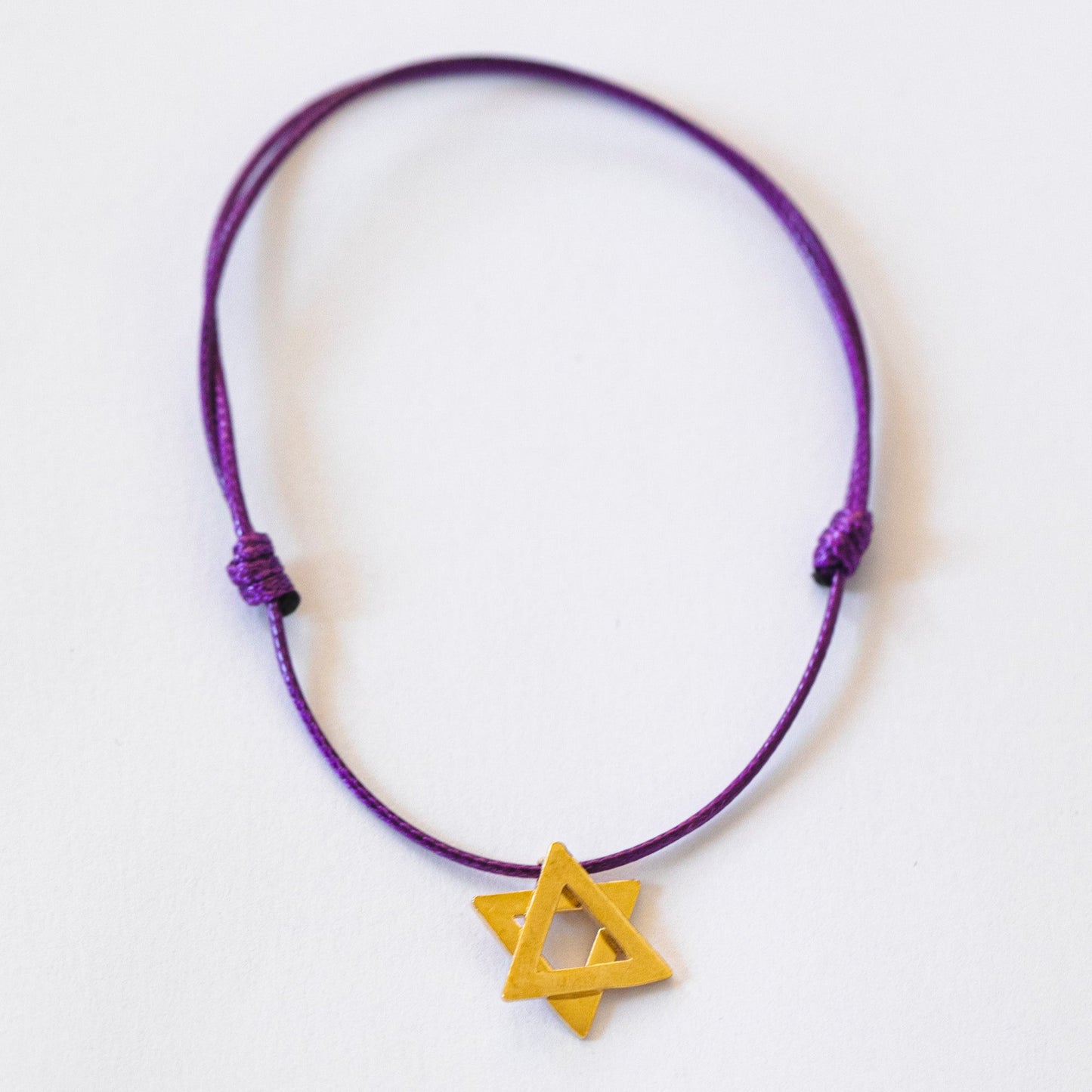 Magen David Gold Plated Bracelet