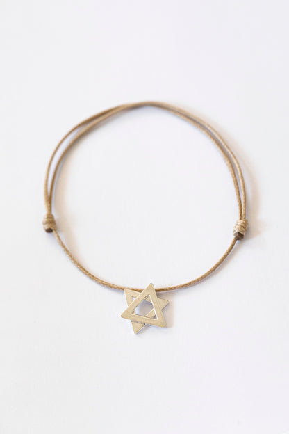 Magen David Silver Bracelet