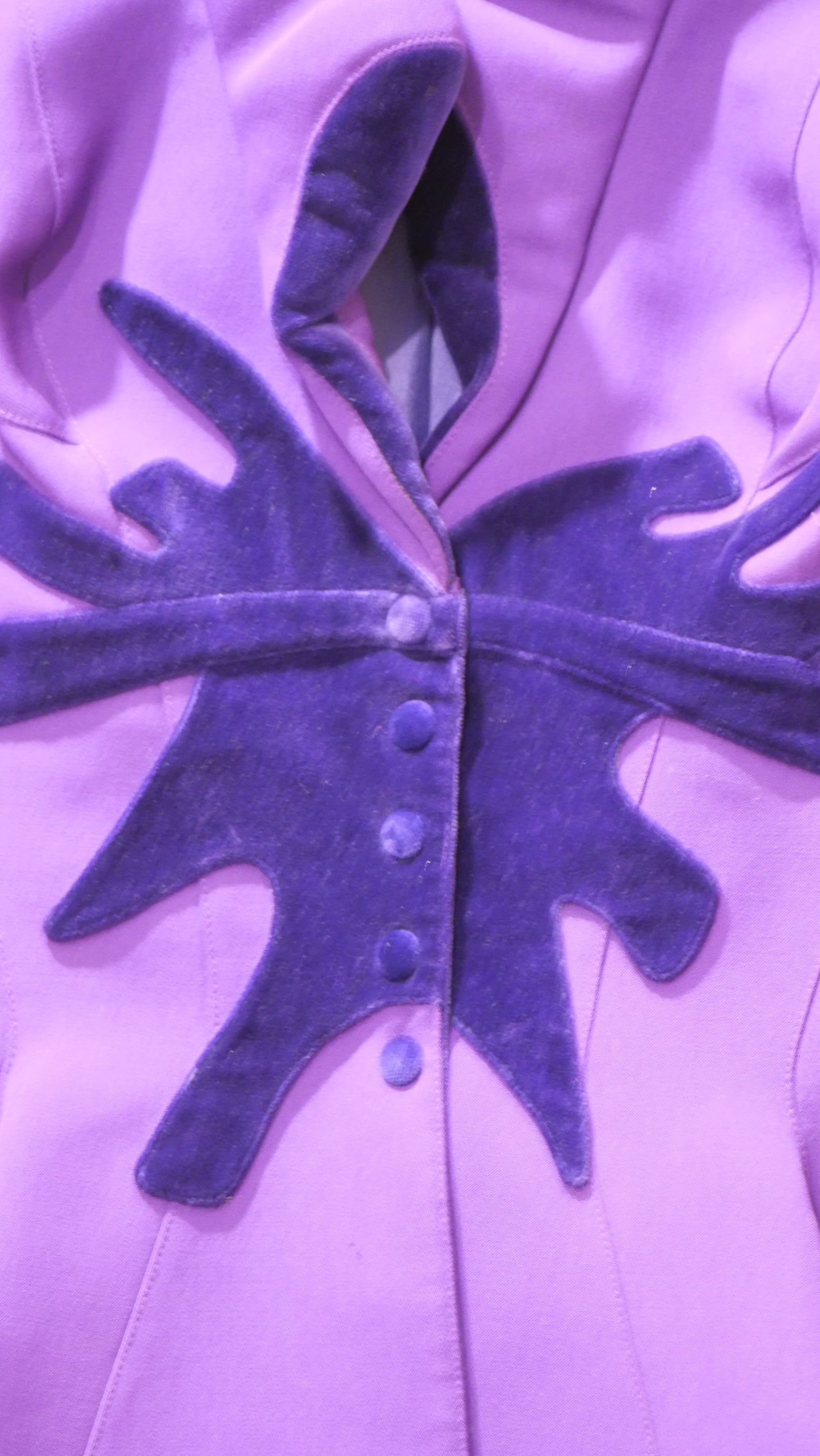 Mugler Purple blazer