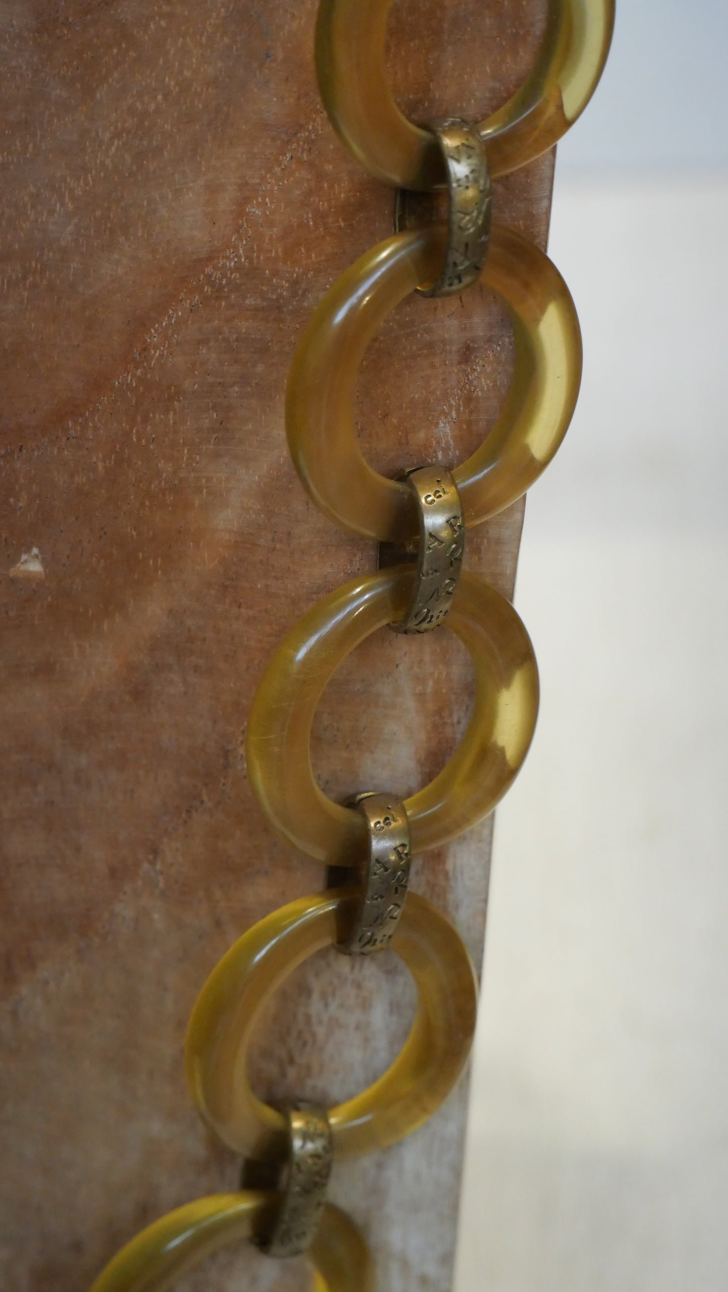 Nina Ricci necklace bold long chain