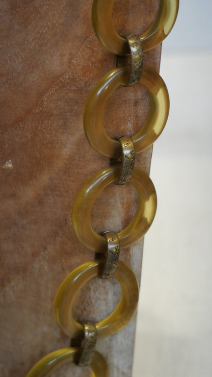 Nina Ricci necklace bold long chain