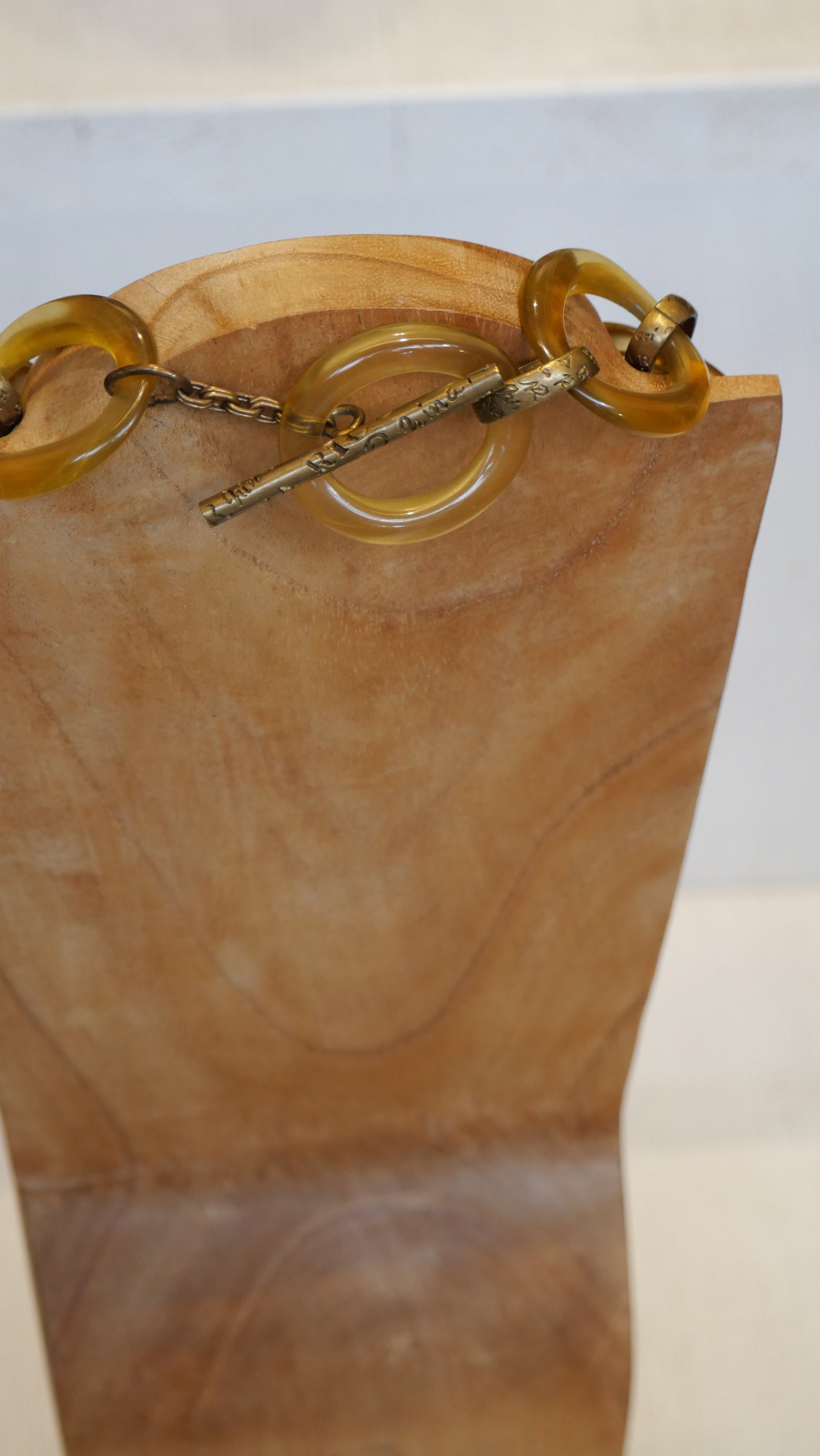 Nina Ricci necklace bold long chain