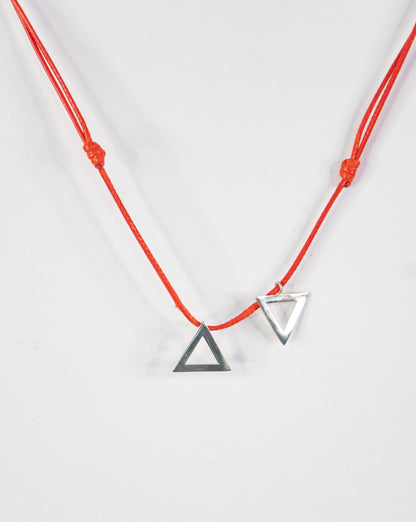 Small Silver Magen David Necklace