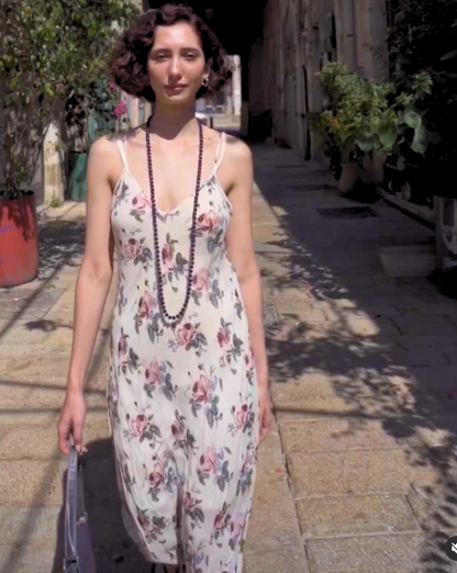 Floral Print Slip Dress