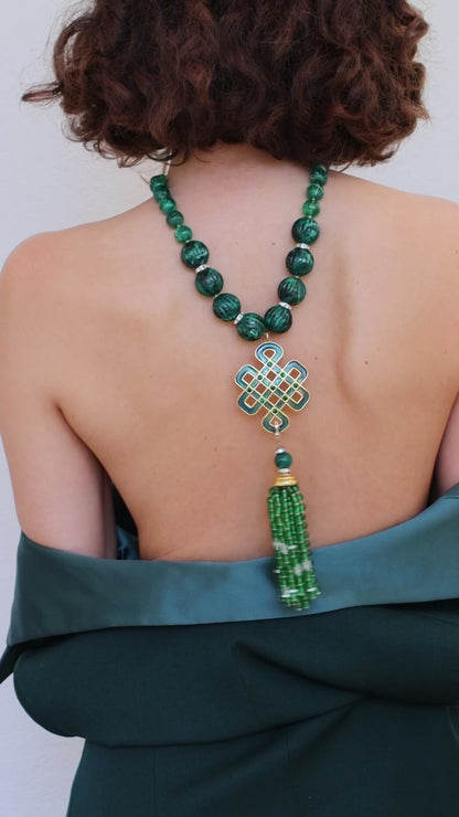Valentino Green Necklace