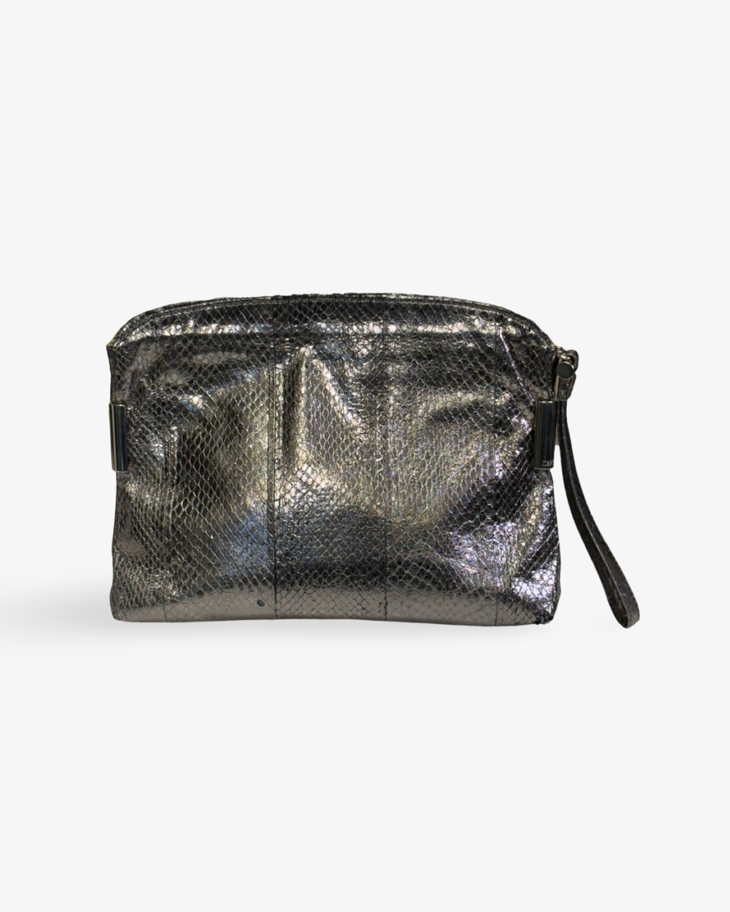 Metallic Jimmy Choo Pouch